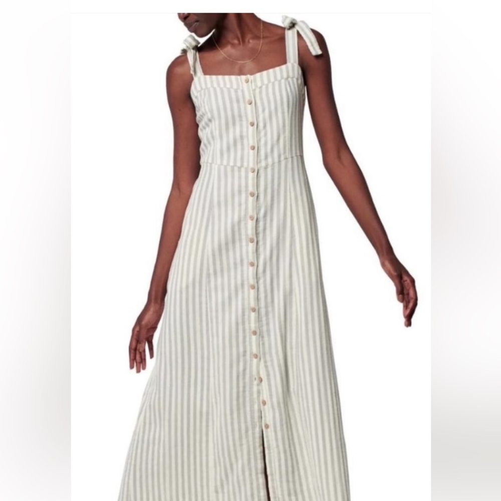 Faherty striped sun dress